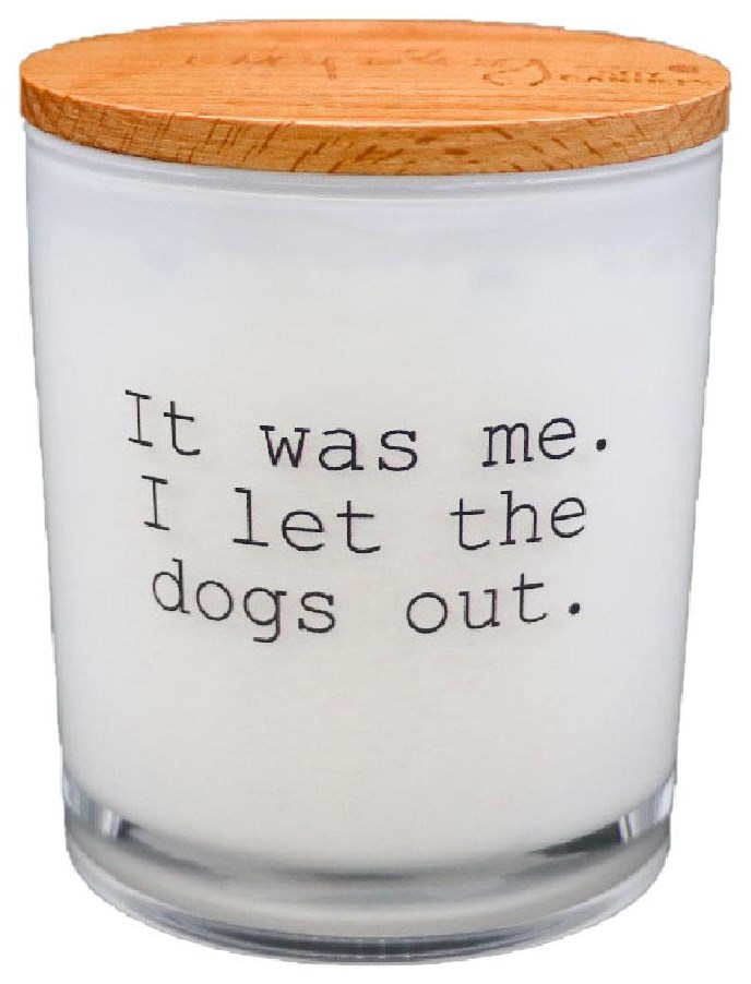 Unplug Soy Candles Signature Candles Let the dogs out Soy Candle